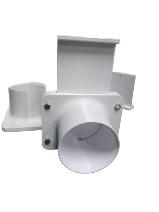 Adapter, Connector, Pipe, Ventilation