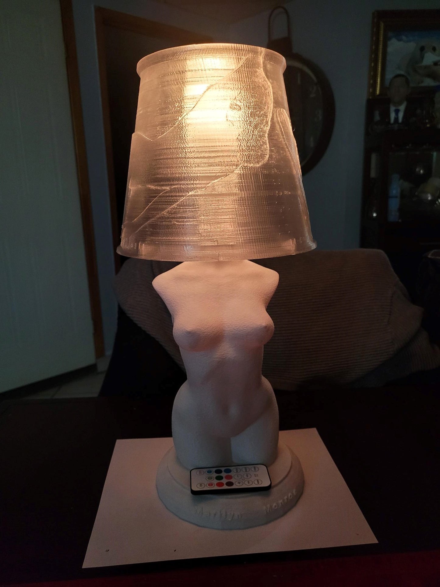 Lámpara de Marilyn Monroe 