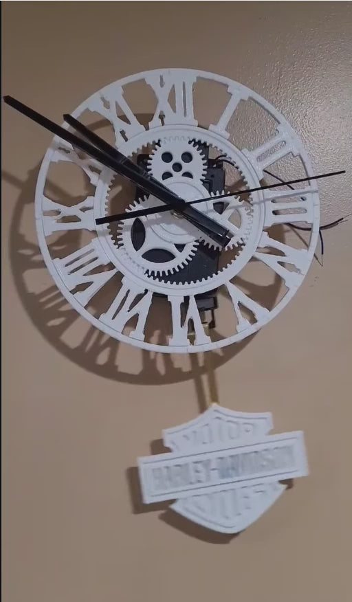 Harley Davidson clock